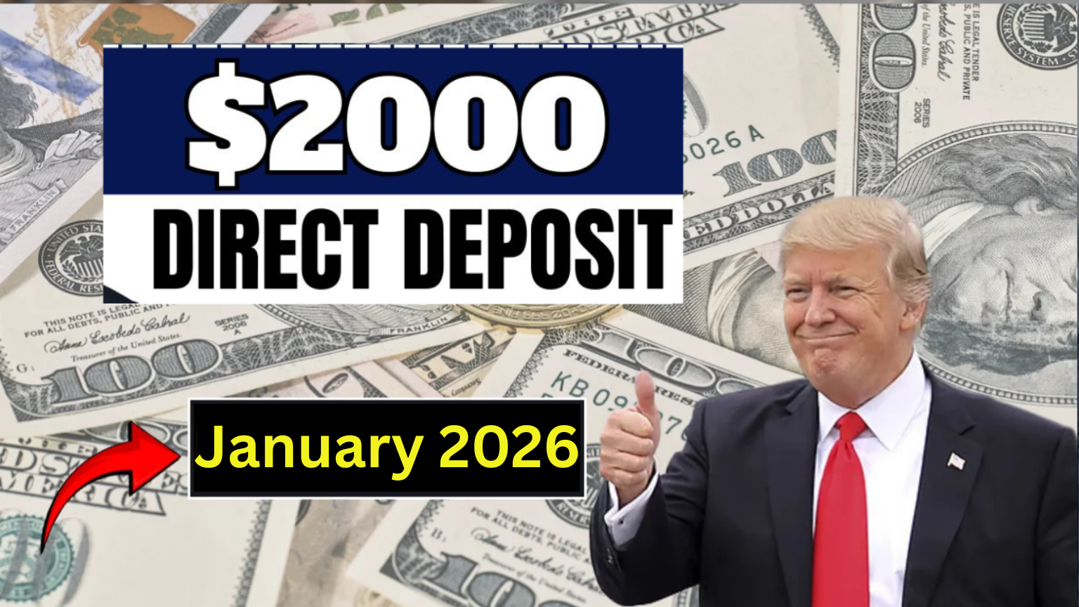 $2,000 Direct Deposit for U.S. Citizens in January 2026 — Eligibility & Payment Details